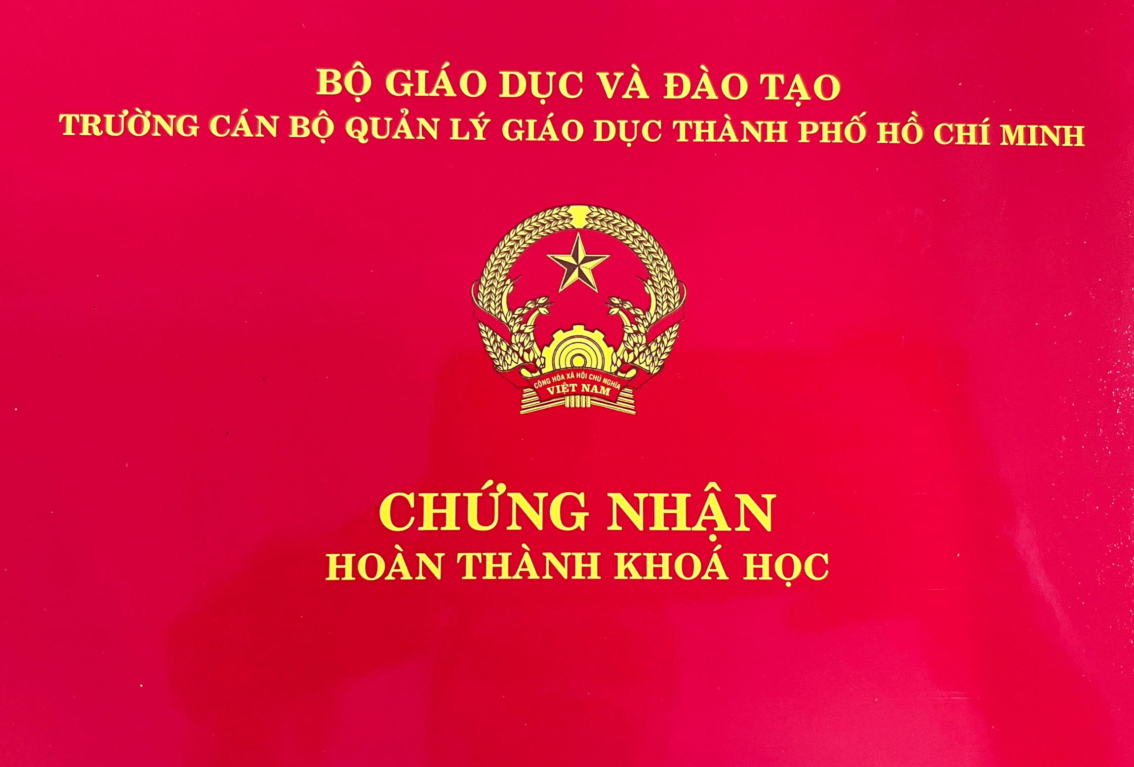 Khai giảng lớp Nghiệp vụ Quản Lý Giáo dục các cấp