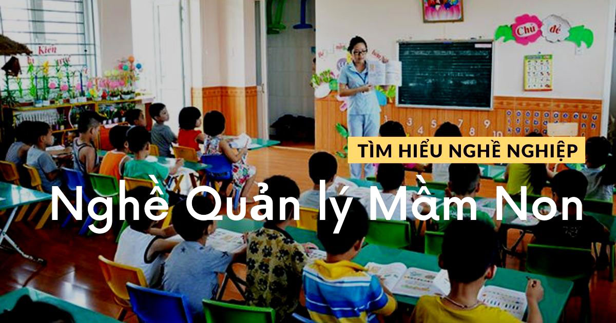Thông báo chiêu sinh khóa học quản lý mầm non